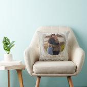 Heavenly Angel Memorial Pillow with Family Photo クッション (椅子)