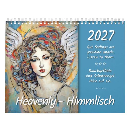 Heavenly Angels – Himmlische Engel 2027 カレンダー (カバー)