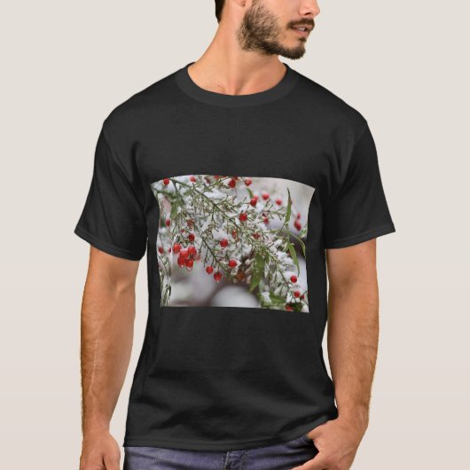 Heavenly Bamboo Nature Art Tee Tシャツ (正面)