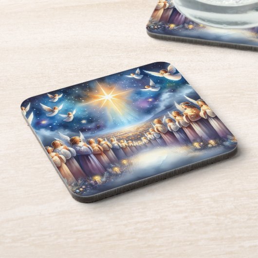 Heavenly Choir Under Star of Bethlehem コースター (左側)