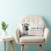 Heavenly Duo Cherubs – Kawaii Angel  Throw Pillow ランバークッション (椅子)