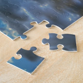 Heavenly Fanfare Angel Playing Trumpet ジグソーパズル (側面)