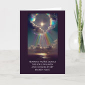 Heavenly Father Sympathy カード (正面)