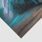 Heavenly Halo Black Lamb Angel Decoupage 薄葉紙 (詳細)