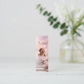 Heavenly Jours Memorial Bookmark - HBM001 スキニー名刺 (スタンド正面)