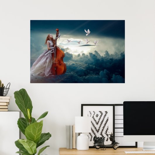 Heavenly Music ポスター (ホームオフィス)