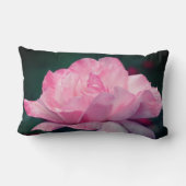 Heavenly Pink Rose Flower   ランバークッション (裏面)