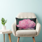 Heavenly Pink Rose Flower   ランバークッション (椅子)