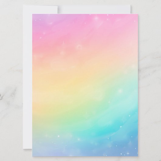 Heavenly Rainbow Mother's Scripture Scramble Game 招待状 (裏面)