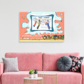 Heavenly Reds | Absurd Wordplay Humor 24x16 キャンバスプリント (インサイチュ (リビング))