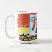 Heavenly Reds | Absurd Wordplay Humor Classic コーヒーマグカップ (左)