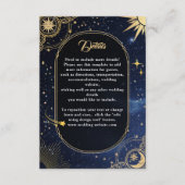 Heavenly Sun and Moon Wedding Details エンクロージャーカード (正面)