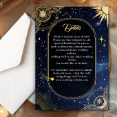 Heavenly Sun and Moon Wedding Details エンクロージャーカード