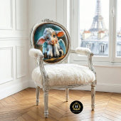 Heavenly Winged Baby Lamb Angel Decoupage 薄葉紙