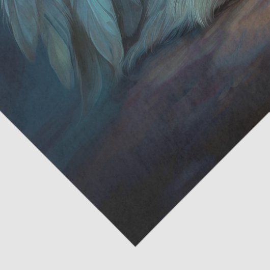 Heavenly Winged Foal Angel Decoupage 薄葉紙 (詳細)