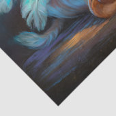 Heavenly Winged Piglet Angel Decoupage 薄葉紙 (詳細)