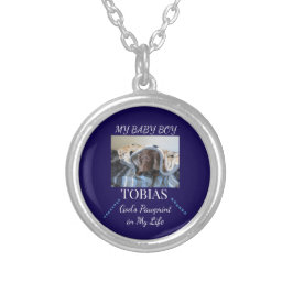 Heaven's Pawprint Trail シルバープレートネックレス