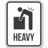 Heavy  シール (正面)