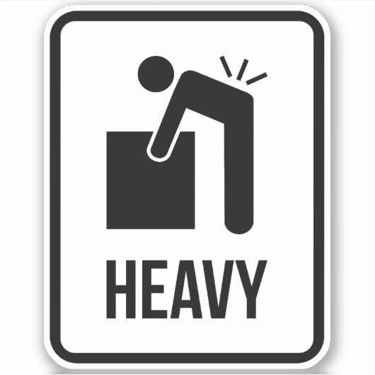 Heavy  シール (正面)