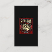 heavy duty mechanic 名刺 (正面)