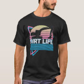 Heavy Equipment Operator Retro HEO HEV Dirt Life Tシャツ (正面)