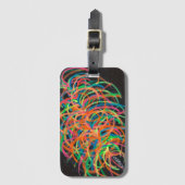 Heavy Ion Collisionsラゲッジタグ ラゲッジタグ (正面縦)