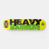 HEAVY MANNERS スケートボード (横)