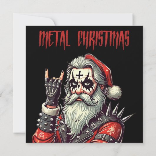 Heavy Metal Christmas シーズンカード (正面)