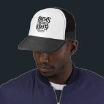 Heavy Metal Custom Bachelor Party Rock N' Roll キャップ<br><div class="desc">Amp up the fun! This heavy metal bachelor party trucker hat is the perfect custom accessory: comfy,  bold,  and ready for a night of rocking out with the groom squad.</div>