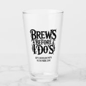 Heavy Metal Custom Bachelor Party Rock N' Roll タンブラーグラス (正面)