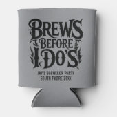 Heavy Metal Custom Bachelor Party Rock N' Roll 缶クーラー (正面)