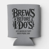 Heavy Metal Custom Bachelor Party Rock N' Roll 缶クーラー (裏面)