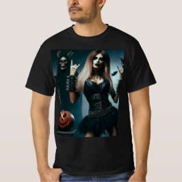 Heavy metal en Halloween Tシャツ