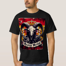 Heavy metal español tシャツ