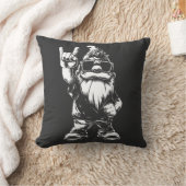 Heavy Metal Gartenzwerg – Rockstyle クッション (ブランケット)