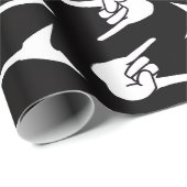 Heavy Metal Guitar Rockin' ラッピングペーパー (ロールコーナー)