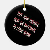 Heavy Metal Ornament Rock & Roll Drummer Custom セラミックオーナメント (裏面)