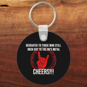 Heavy Metal Radioが大好き キーホルダー (裏面)