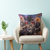 Heavy metal rockstar kittens punk band throw cushi クッション (椅子)