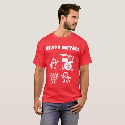 Heavy metals1 gift tシャツ (正面フル)