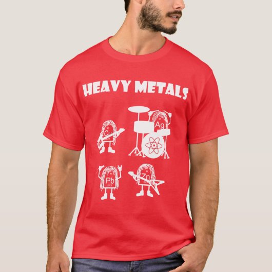 Heavy metals1 gift tシャツ (正面)