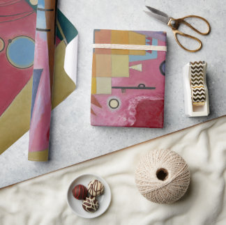 Heavy Red by Wassily Kandinsky ラッピングペーパー