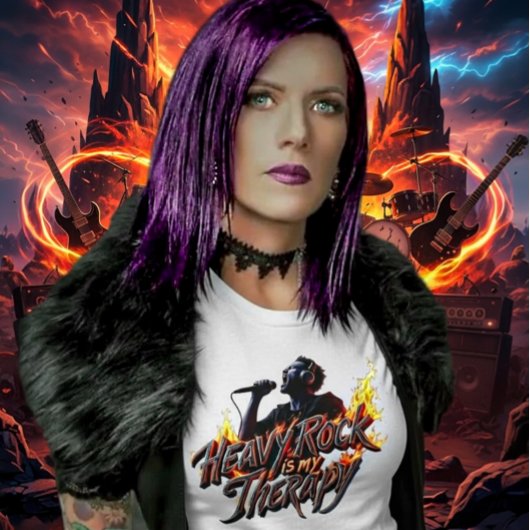 Heavy Rock Is My Therapy タンクトップ