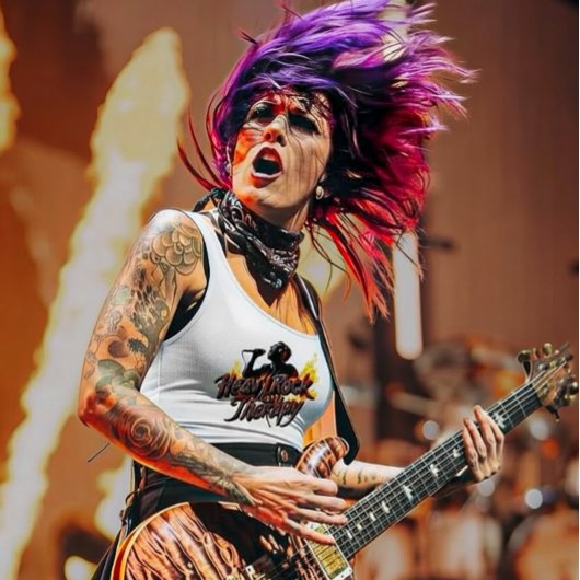 Heavy Rock Is My Therapy タンクトップ