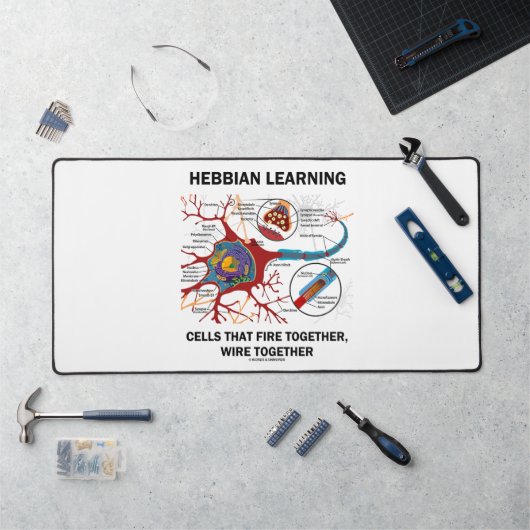 Hebbianの学細胞は一緒にワイヤーで燃える デスクマット (ワークステーション)