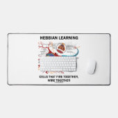 Hebbianの学細胞は一緒にワイヤーで燃える デスクマット (キーボード&マウス)