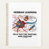 Hebbianの学細胞は一緒にワイヤーで燃える プランナー手帳 (正面)