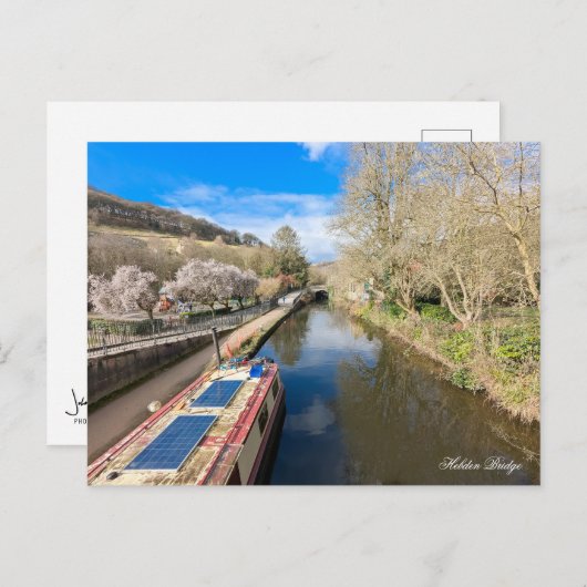 Hebden Bridge ポストカード (正面/裏面)
