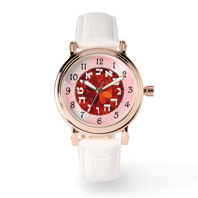 Hebrew 腕時計 (正面)