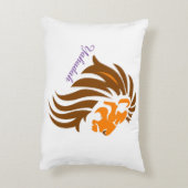 Hebrew Ten Commandments Pillow アクセントクッション (裏面(縦))